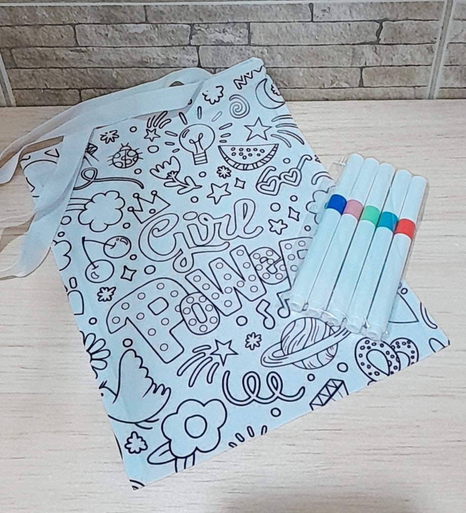Tote bags para pintar ecuador rbskids