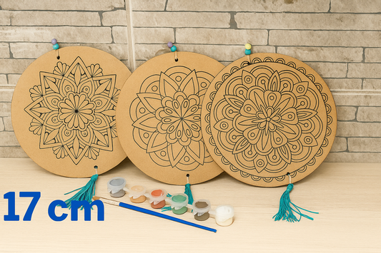 Mandalas de madera para pintar 